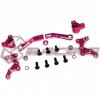 3RACING Sakura D4 Aluminum Steering System V2 For D4 - SAK-D4819/V2