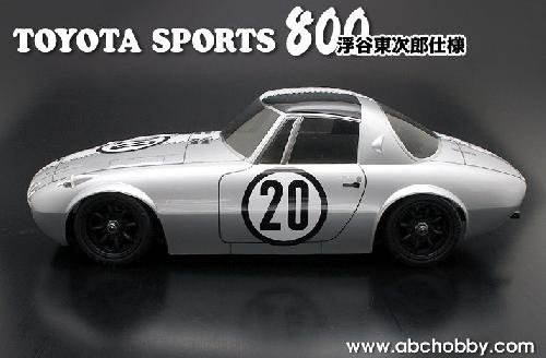 ABC Hobby 66308 - Mini Toyota Sports 800(TOJIRO UKIYA Ver.) Body Set