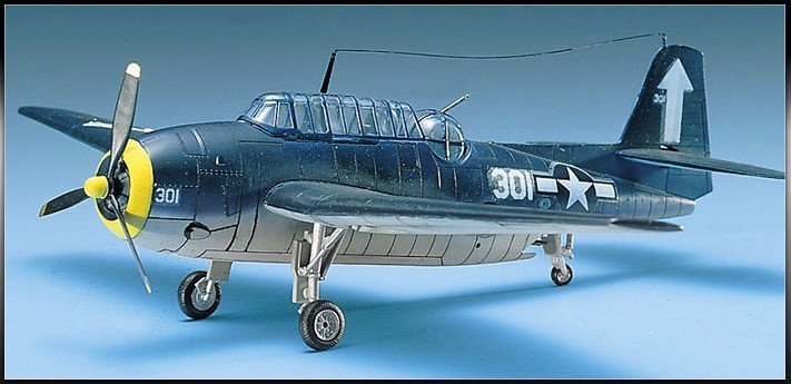 Academy 12452 - 1/72 TBF-1 (AC 1651)