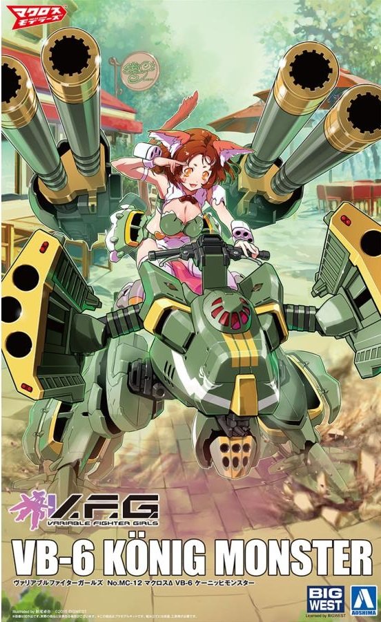 Aoshima 06428 - V.F.G. Macross Delta VB-6 Konig Monster ACKS MC-12