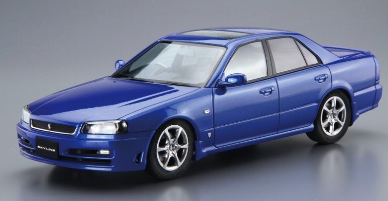 Aoshima 1 24 Nissan Er34 Skyline 25gt Turbo 01 The Model Car No