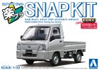 Aoshima 06579 - 1/32 Subaru Sambar Truck (Sterling Silver Metallic) Snap Kit 05-SS