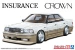 Aoshima 06790 - 1/24 Insurance Toyota UZS131 Crown '89 The Tuned Car #86