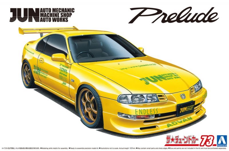 Aoshima 06398 - 1/24 Jun Auto Mechanic BB1 Prelude \'91 The Tuned Car No.73