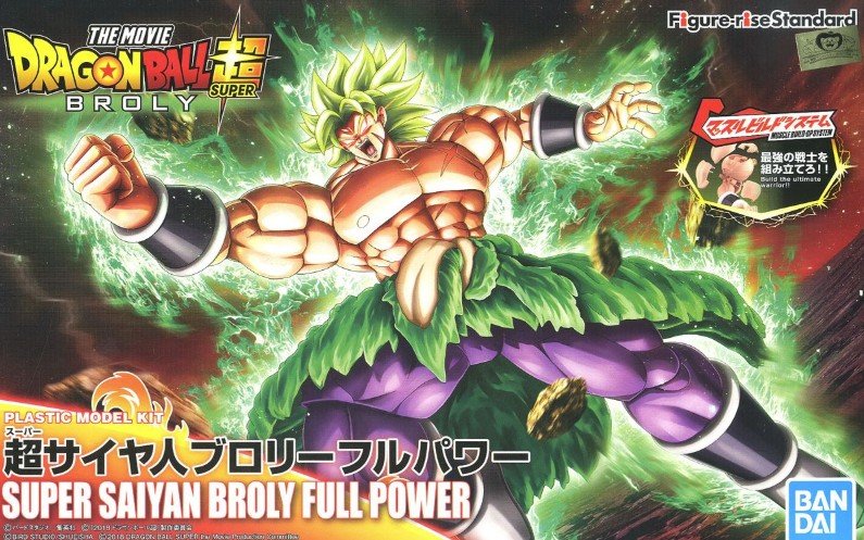 Bandai 5055712 - Super Saiyan Broly Full Power Figure-rise Standard