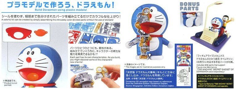 Bandai Doraemon Figure Rise Mechanics