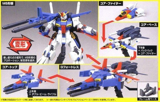 Bandai Hguc 1 144 Msz 010 Zz Gundam No 111