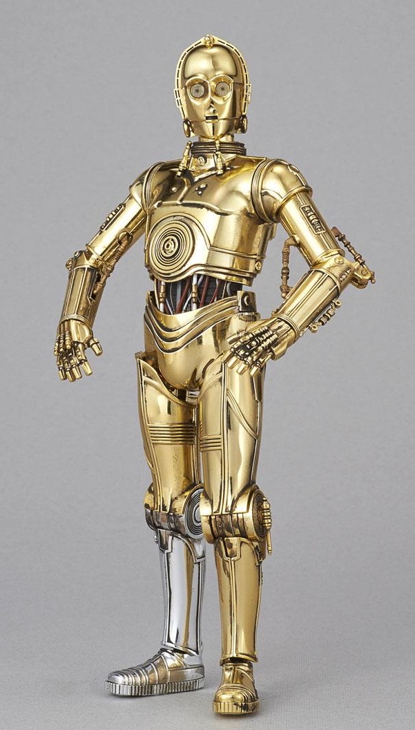 Bandai 1/12 Scale Model Kit Star Wars C-3PO Protocol Droid Humanoid Robot