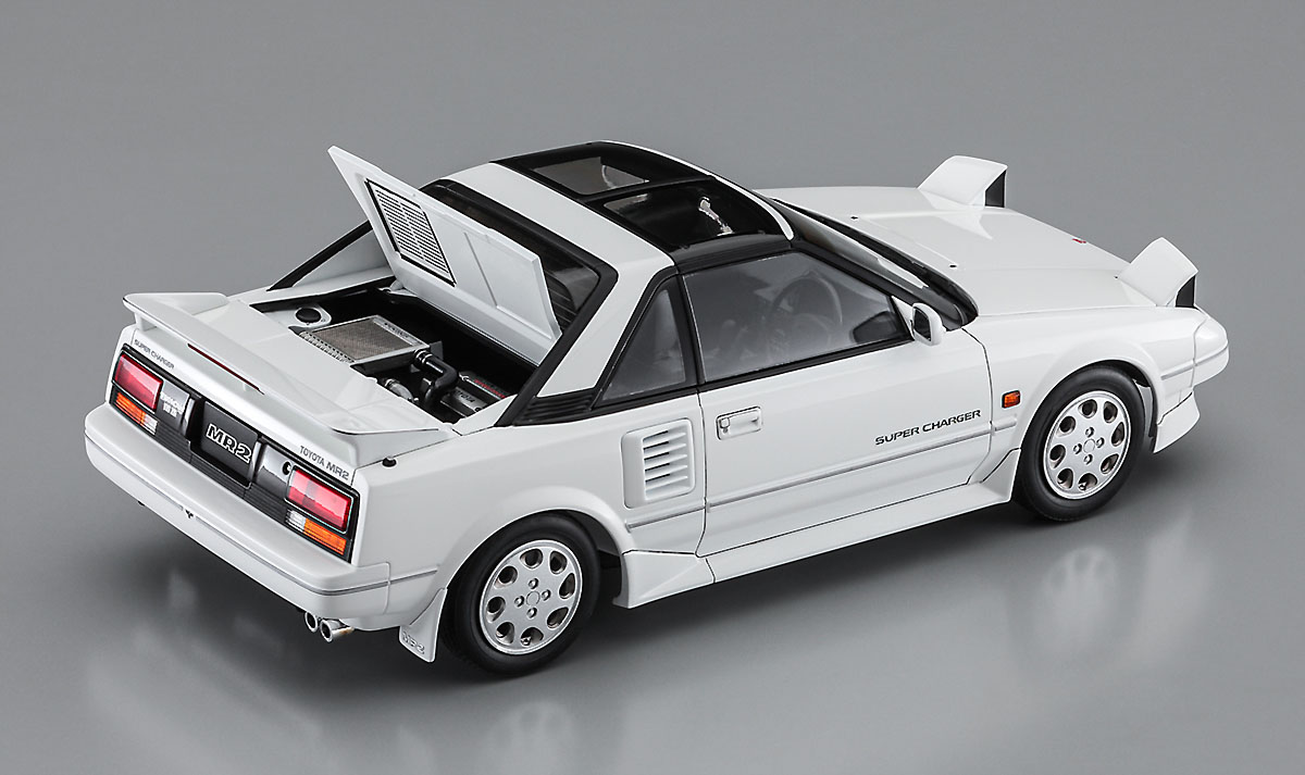 Hasegawa HC-45 1/24 Scale Model Car Kit Toyota MR2 AW11 G-Limited Late Ver.  1988