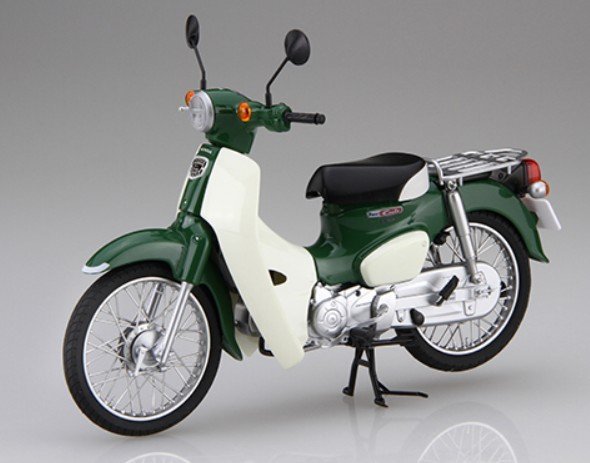 Fujimi 14180 - 1/12 Honda Super Cub110 (Tasmania Green Metallic) Next No.2