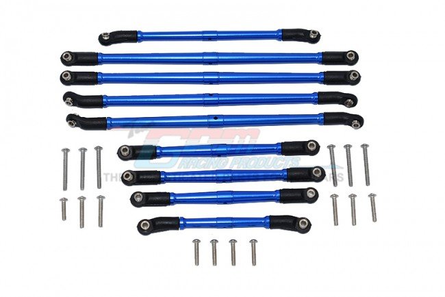 AXIAL Racing SCX10 III JEEP JT GLADIATOR Aluminum Adjustable Tie Rods - 25pc set - GPM SCX3L160