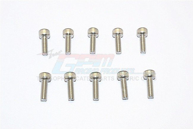 SUS304 Stainless Steel Cap Head Socket Screws M4x45mm - 10pcs - GPM SUS4X45