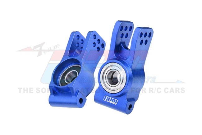 TEAM LOSI 8IGHT-X Super Lasernut Brushless Buggy 7075 Alloy Rear Hubs(larger Inner Bearings) - GPM LUX022