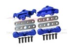 TRAXXAS MAXX MONSTER TRUCK 7075 Alloy Front & Rear Tie Bar Mounts & Suspension Pin Retainers - GPM TXMS089FRN