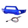 TRAXXAS MINI MAXX MONSTER TRUCK 7075 Alloy Front Bumper (With Led Lights) - GPM TXMM330F