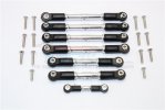 TRAXXAS Slash 4x4 Aluminium Completed Turnbuckles With Plastic Ball Ends - 7pcs set (For Slash 4x4 / Telluride) - GPM SLA160P