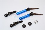 TRAXXAS 1/10 Slash 4x4 Steel+Aluminium Rear CVD Drive Shaft With 12mmx6mm Wheel Hex - 1pr set - GPM SSLA1277RH