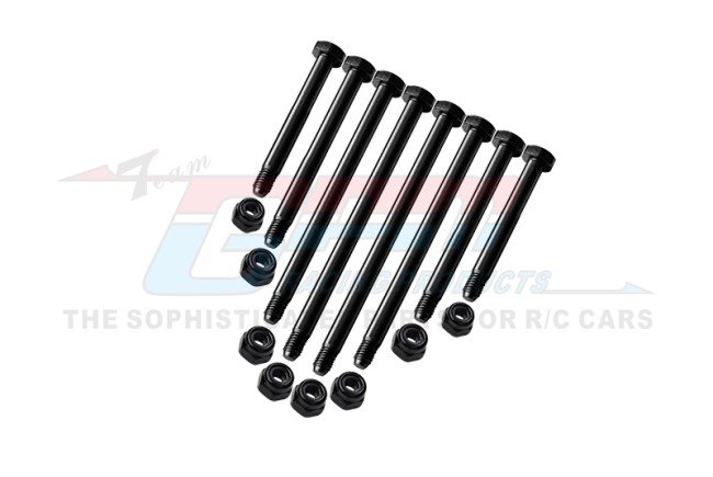 TRAXXAS SLASH MUDBOSS MODIFIED DIRT OVAL RACER Medium Carbon Steel Completed Suspension Screw Pin set - GPM TSM56/PIN