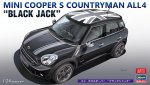 Hasegawa 20704 - 1/24 Mini Cooper S Crossover Countryman All4 Black Jack