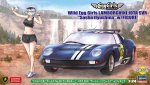 Hasegawa SP556 - 1/24 Wild Egg Girls Lamborghini Jota SVR 'Sasha Ilyushina' w/Figure