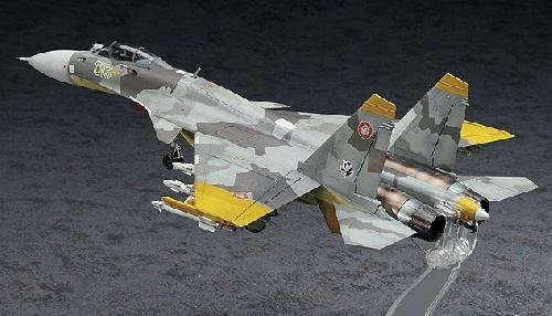 Hasegawa Sp312 1 72 Su 33 Flanker D Ace Combat Yellow 13