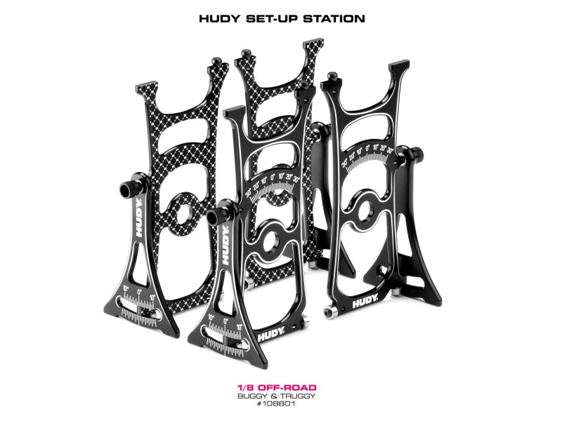 HUDY 108801 SET-UP Station FOR 1/8 OFF-ROAD Cars & Truggy