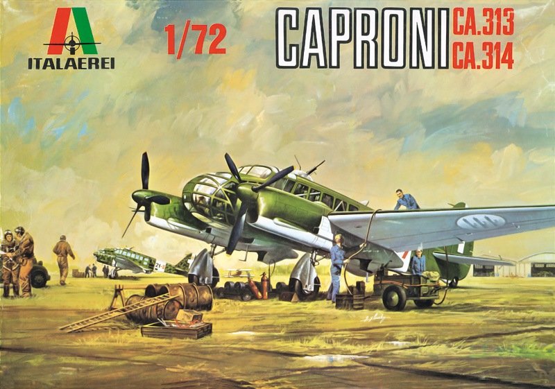 Italeri 0106 - 1/72 Caproni Ca. 313/314 (Vintage Special Anniversary Edition)