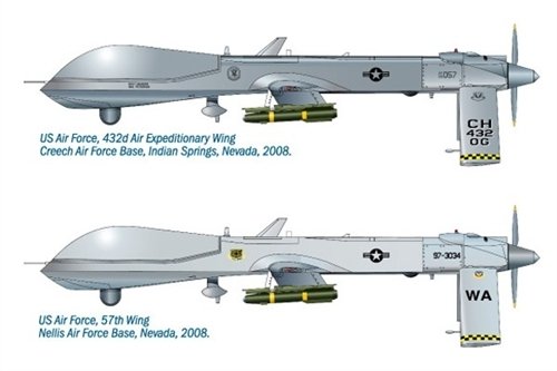 Italeri 12 1 72 Drone Mq 1b Atb Predator