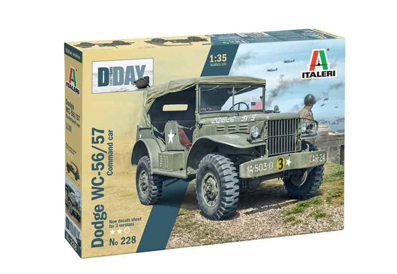 Italeri 0228 - 1/35 Dodge Staff Car WC-56/57