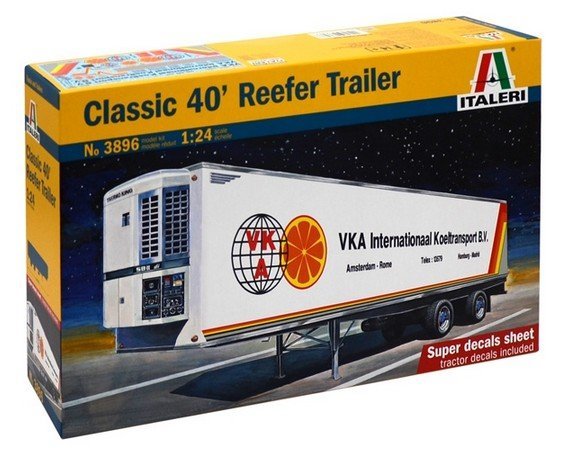 Italeri 3896 - 1 24 Reefer Trailer 40ft (classic)