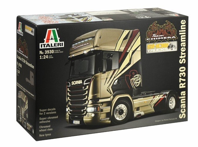 Maquette Italeri 3930 - SCANIA R730 Streamline Chimera - 1/24