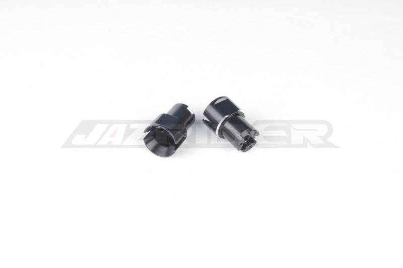 Kyosho Fazer Mk2 FZ02 Aluminum Front/Rear Wheel Shaft (Black,2pcs)