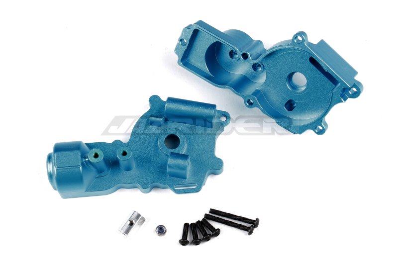 Tamiya Hotshot / Super Hotshot / Boomerang / Bigwig Aluminum Front Gear Box (Blue)