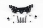 Tamiya TT-02B Aluminum Front Damper Stay (Black)