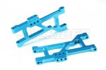 Tamiya TT-02B Aluminum Rear Suspension Arms Set (Light Blue)