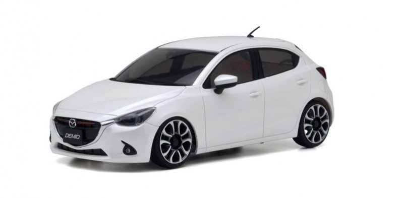 Kyosho MZP442WP - Mazda Demio XD Touring Soul Snow Flake White ASC MA-03F FWD