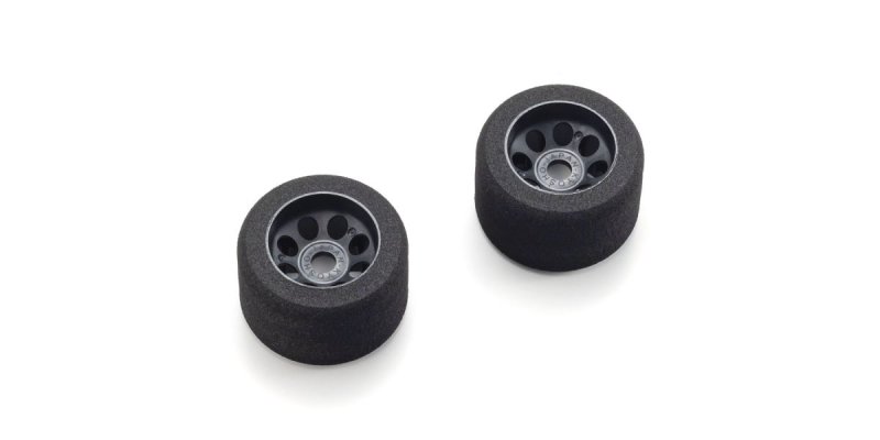 Kyosho EFTH005BK - Pre-Shaped Rear Tire L25Degree (2pcs/Black/FANTOM EP)