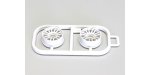 Kyosho MZH131W-N15B - Multi Wheel II N/Offset 1.5(White/RE30/2pcs)