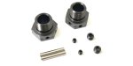 Kyosho IFW625WB - Wheel Hub (Wide/Gunmetal/2pcs/MP10)