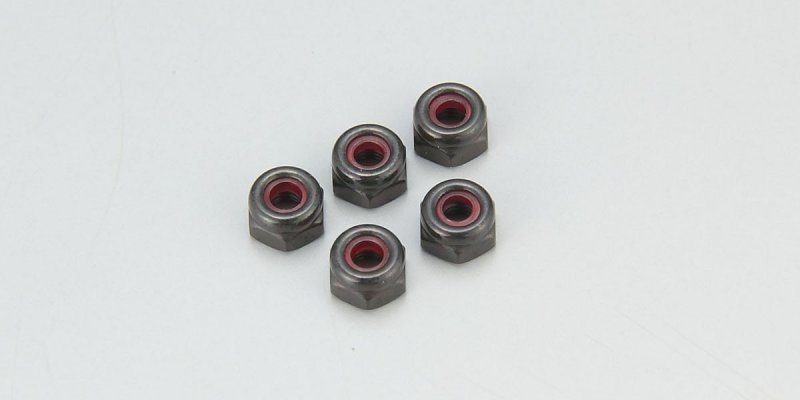 Kyosho 1-N2630N - Nut(M2.6x3.0) Nylon (5pcs)