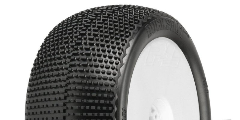 Kyosho PL-9063-233B - BuckShot4.0\\\"S3 1:8TruckTires/WhiteWheel