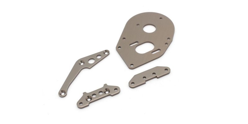 Kyosho OT264GM - HD Plate Set (Gunmetal/87WCOPTIMA Mid)