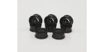 Kyosho 92012-8BKC - Aero 24 Wheel (15-Spork/Black) 8pc