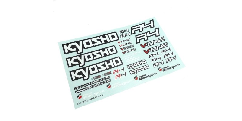 Kyosho VZD02 - Decal for R4 Evo.3