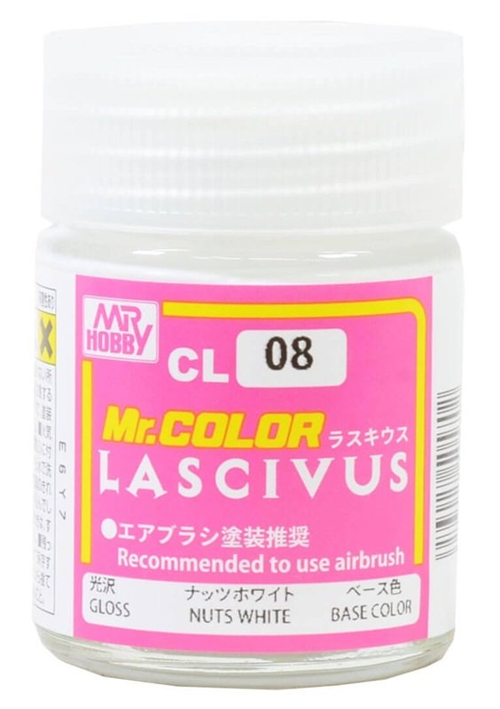 Mr.Hobby CL08 - Mr.Color Lascivus 18ml - Nuts White [GLOSS]