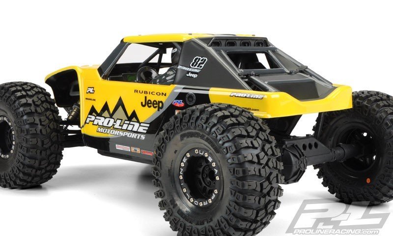 Pro-Line Jeep Wrangler Rubicon Clear Body for the Axial Yeti « Big Squid RC  – RC Car and Truck News, Reviews, Videos, and More!