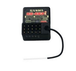 Sanwa RX-493i - 4CH 2.4G Receiver FH5U SXR Waterproof