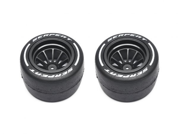 Serpent SER302058 Wheel/tyre set rr H