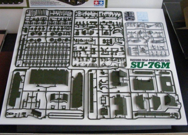 Tamiya 35348 - 1/35 Russian Self-Propelled Gun SU-76M