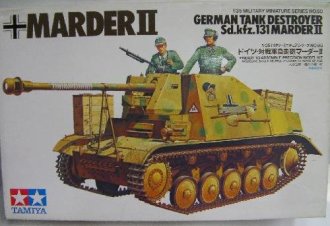 Tamiya 1/35 German SdKfz 131 Marder II Tank Destroyer Plastic Model Kit  35060